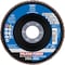 Pferd Flap Disc, 4-1/2''x7/8, Z SG POWER STEELOX, 50 Grit, T27, Flat, Zirconia 64550 - alternate 3